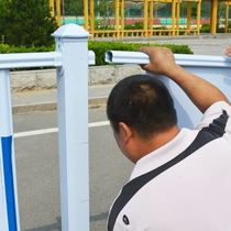 Road Advertising Board Guardrails Road Advertising Isolation Bar Municipal Fencing Traffic Crashworthiness Guard Rail Cell Propaganda Guardrails