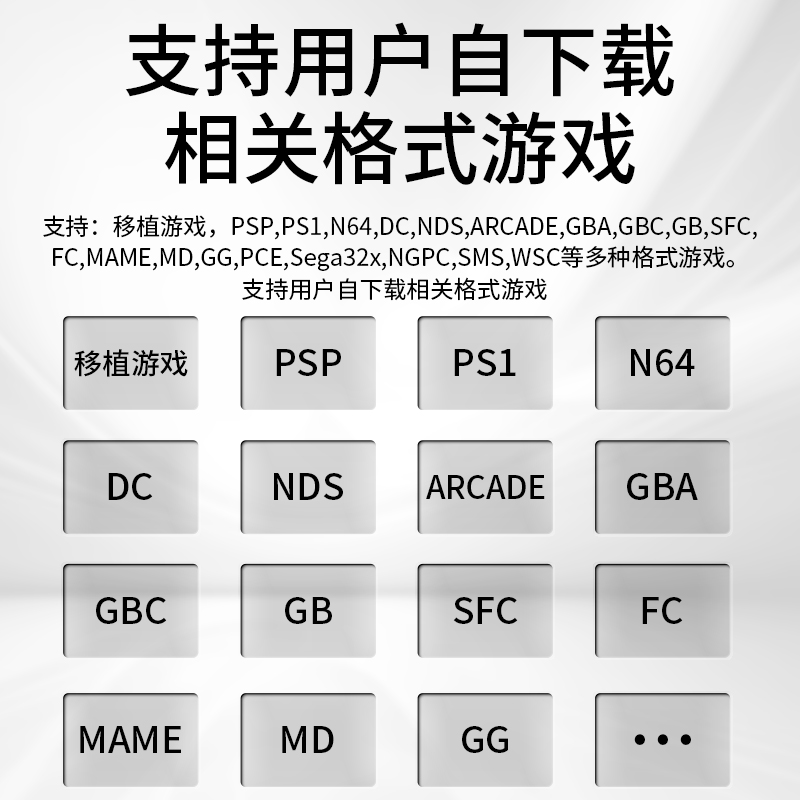 ANBERNIC安伯尼克RG35XXSP经典折叠翻盖掌机复古怀旧便携掌上游戏机2024新款连电视连手柄WiFi联机街机送男友