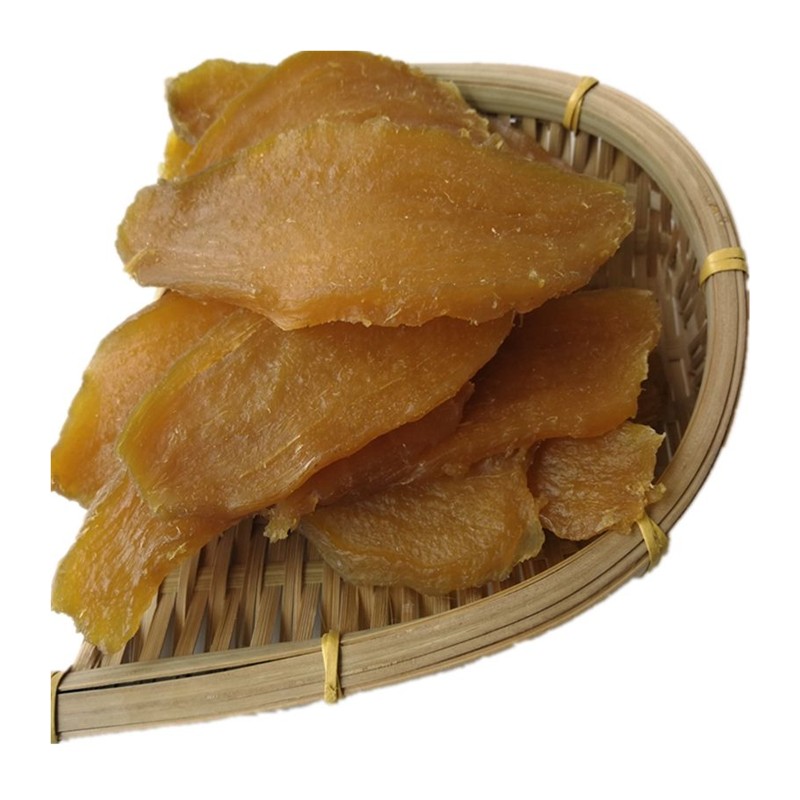 Dried sweet potatoes, original hard, no additives, homemade extra hard sweet potato strips, dried sweet potatoes, white frost, Shandong specialty