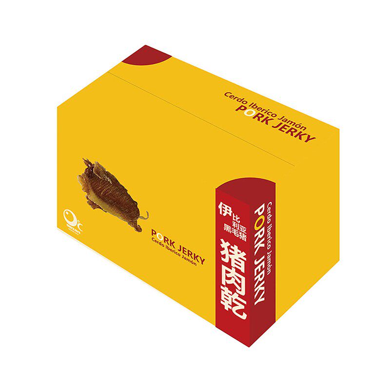 IMOC小李的伊比利亚黑猪肉肉干好吃的零食猪肉脯脆片薄脆香脆肉类 - 图3