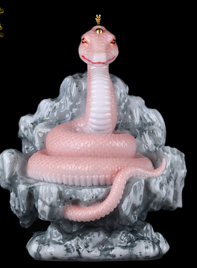 东北马家蛇真身蟒真身汉摆件保家