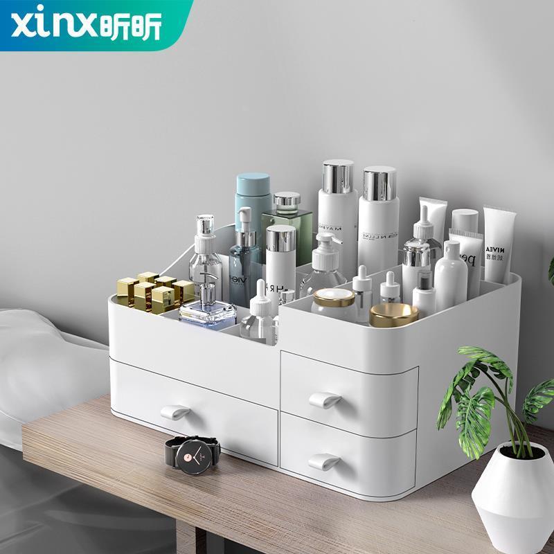 Organizer Drawers Plastic Cosmetic Storage Box Desk Make Up-图1