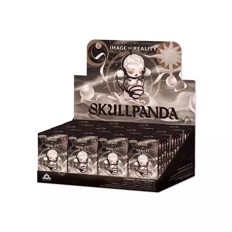 POPMART泡泡玛特SKULLPANDA漫相集系列手办盲盒潮流公仔摆件礼物 - 图3