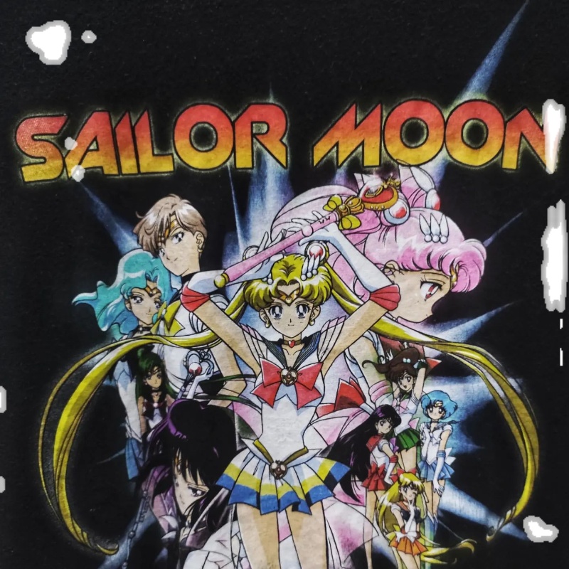 sailor moon short sleeves Sailor Pallas美少女战士动漫短袖T恤 - 图2