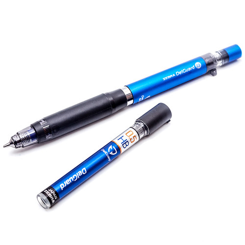ZEBRA斑马自动铅笔笔芯替芯P-LD10 2B/HB铅芯不易断0.5mm学生文具 - 图3