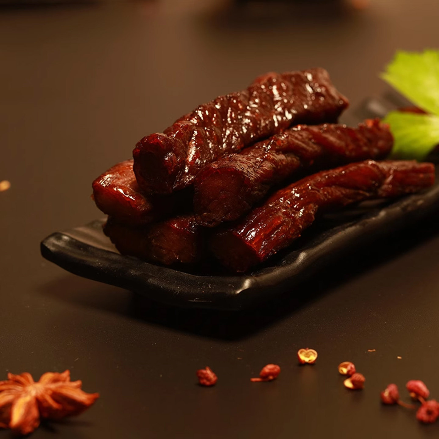 (8成干）内蒙古草原良友风干牛肉干孕妇儿童零食500g