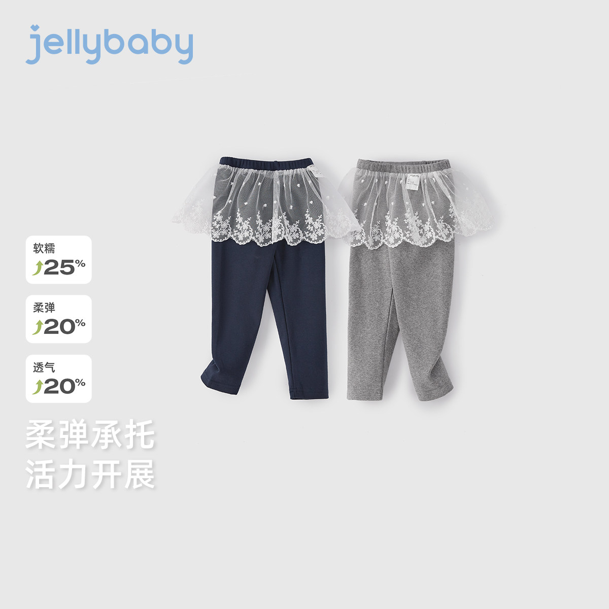 [7A抗菌]女童外穿打底裤女小童新款春装宝宝洋气花边儿童秋天裤子,淘宝优惠券,粉丝福利购,淘宝优惠卷