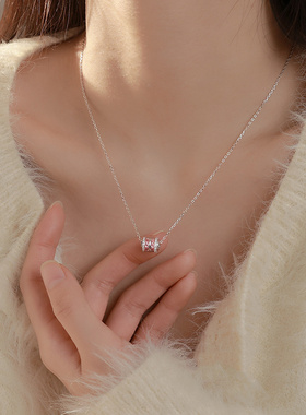 【全店拍三付二】粉色小蛮腰项链