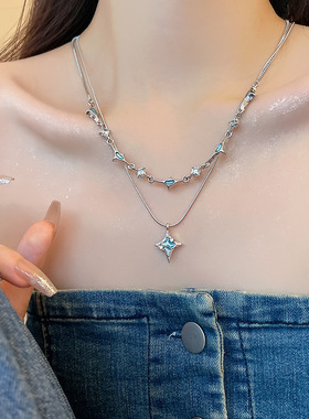 【全店拍三付二】双层叠戴项链