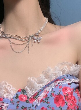 【全店拍三付二】蝴蝶吊坠项链