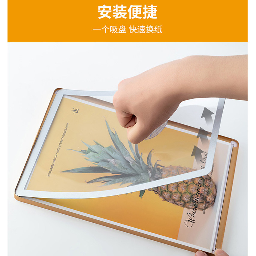 铝合金工商营业执照框架挂墙正副本a3A4食品卫生许可证三合一框 - 图0