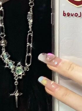 项链2024年秋冬新款男潮酷设计感小众颈链配饰锁骨链女ins