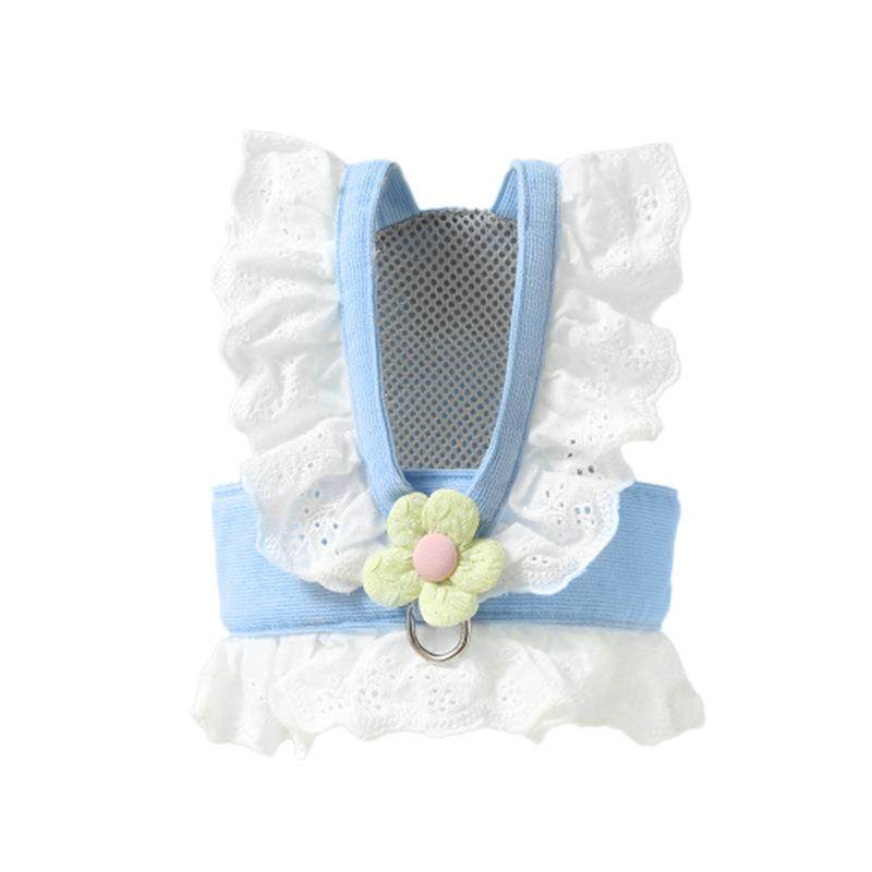 猫咪牵引绳JK小花狗绳背带式猫狗衣服牵引带幼犬专用出行遛狗用品,淘宝优惠券,粉丝福利购,淘宝优惠卷