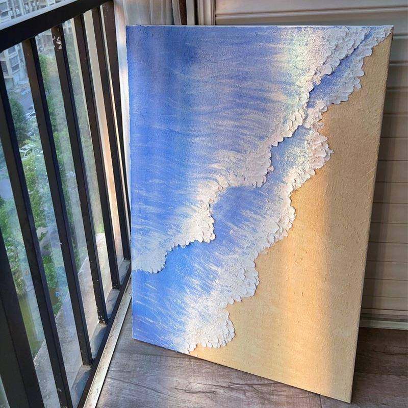 石英砂丙烯肌理画 材料工具包装饰画手绘手工颜料全套,淘宝优惠券,粉丝福利购,淘宝优惠卷