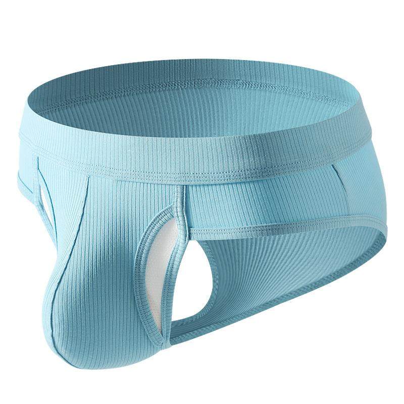 男内裤莫代尔螺纹男士三角内裤性感U凸大囊袋分离式三角内裤,淘宝优惠券,粉丝福利购,淘宝优惠卷