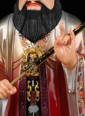 龙虎山张天师祖师神像正一真人张道陵像体真身家用供奉摆件张道长