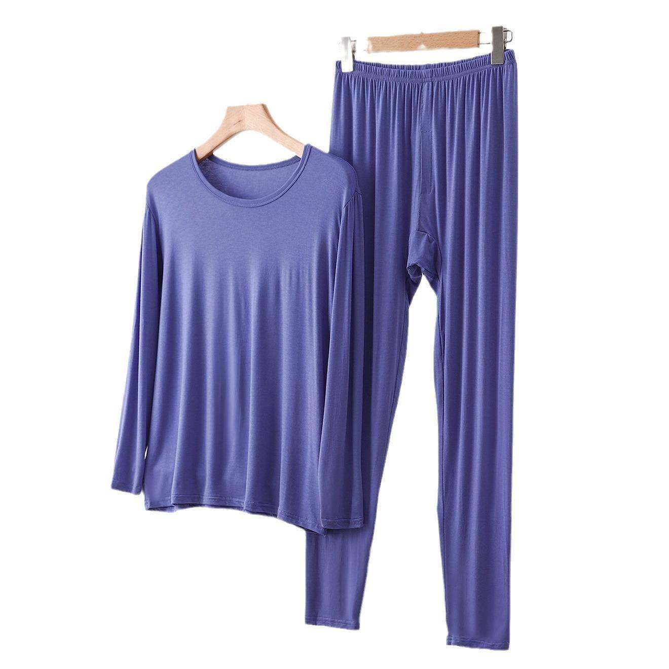 加肥加大码男士秋衣秋裤套装莫代尔薄款打底秋季保暖内衣2026新款,淘宝优惠券,粉丝福利购,淘宝优惠卷