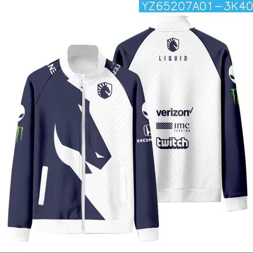 TEAM LIQUID 2024队服定制液体T恤dota2周边李逵战队CSGO圆领短袖 - 图3