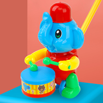 Child pushers Pushers Pushers Pull Toys Single Pole Trolley Helicopter Baby Walkway Wheel Toy Putter