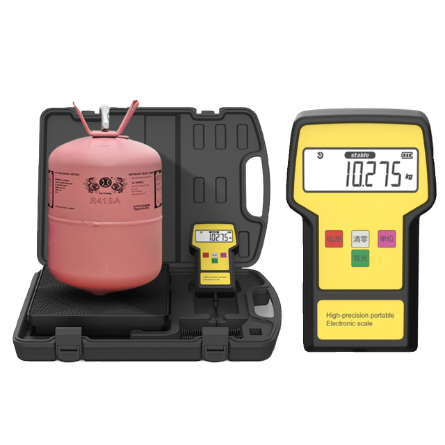 NecooL high-precision refrigerant scale air conditioner fluoride addition tool
