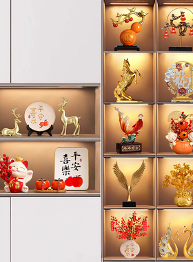 速发客厅酒柜高饰感摆件轻奢家居级品电视餐边柜装迁乔饰新居礼品