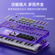 Synido森林岛MIDI键盘dj乐队伴奏编曲便携25键小迷笛乐器控制器