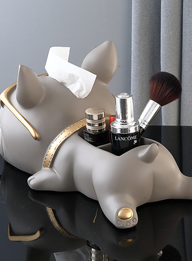 树脂纸巾收纳多功能现代客厅卧室