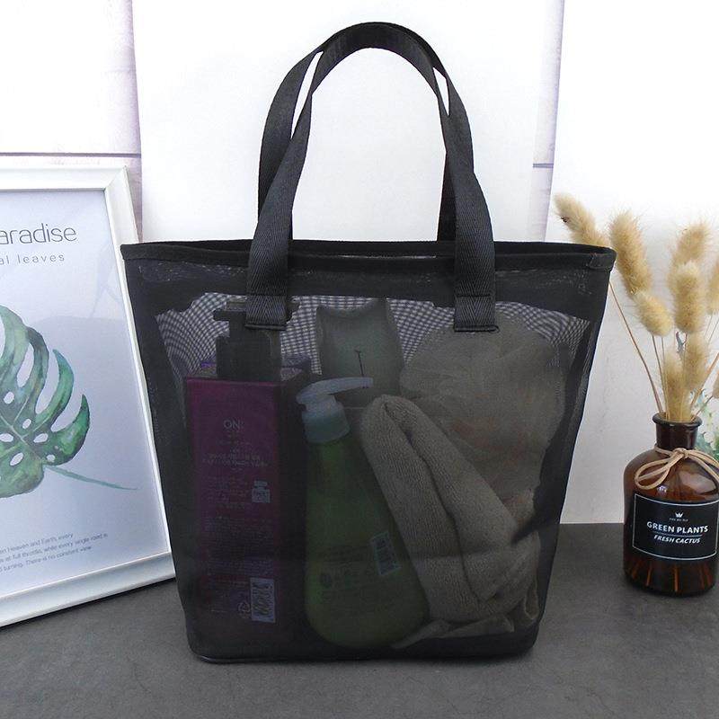 网眼浴兜包女大容量洗澡收纳包男士手提洗澡篮折叠浴筐便携洗漱包,淘宝优惠券,粉丝福利购,淘宝优惠卷