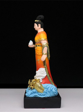 站女娲娘娘希氏神像创世女神娲皇女阴娘娘女菩萨家居镇宅树脂佛像