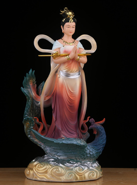 九天玄女神像九天圣母娘娘玄母天尊像体无极元君树脂家用供奉摆件