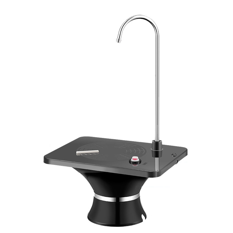 美能迪充电式抽水器无线托盘式桶装水家用自动吸水器一体桶桌两用,淘宝优惠券,粉丝福利购,淘宝优惠卷