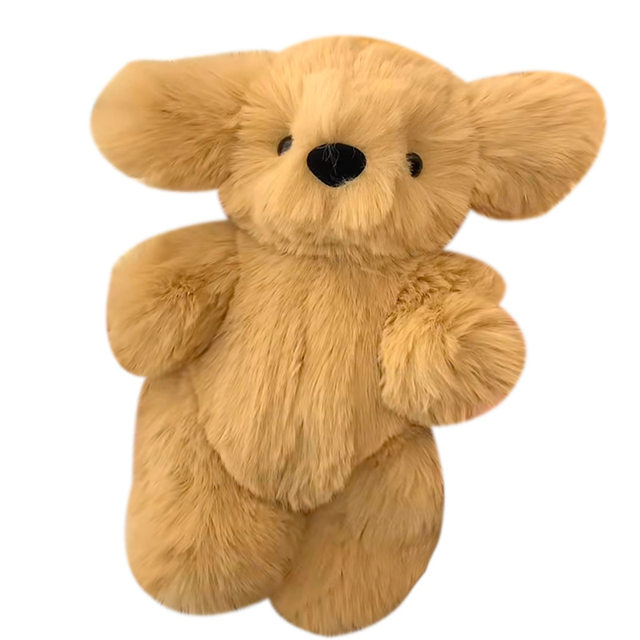 Little golden retriever doll can record DIY material package