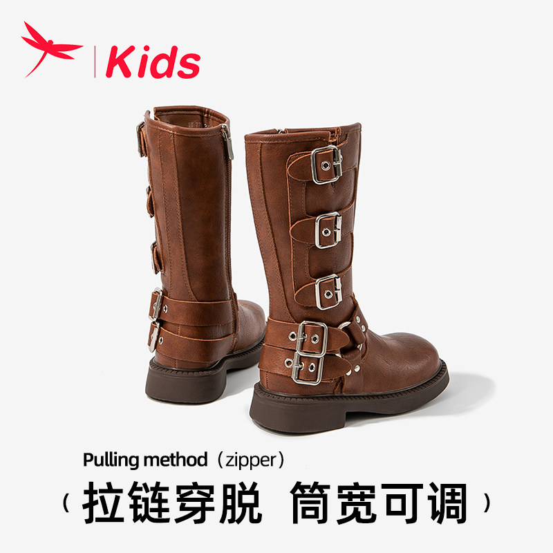  红蜻蜓虞兮皮靴/棉靴