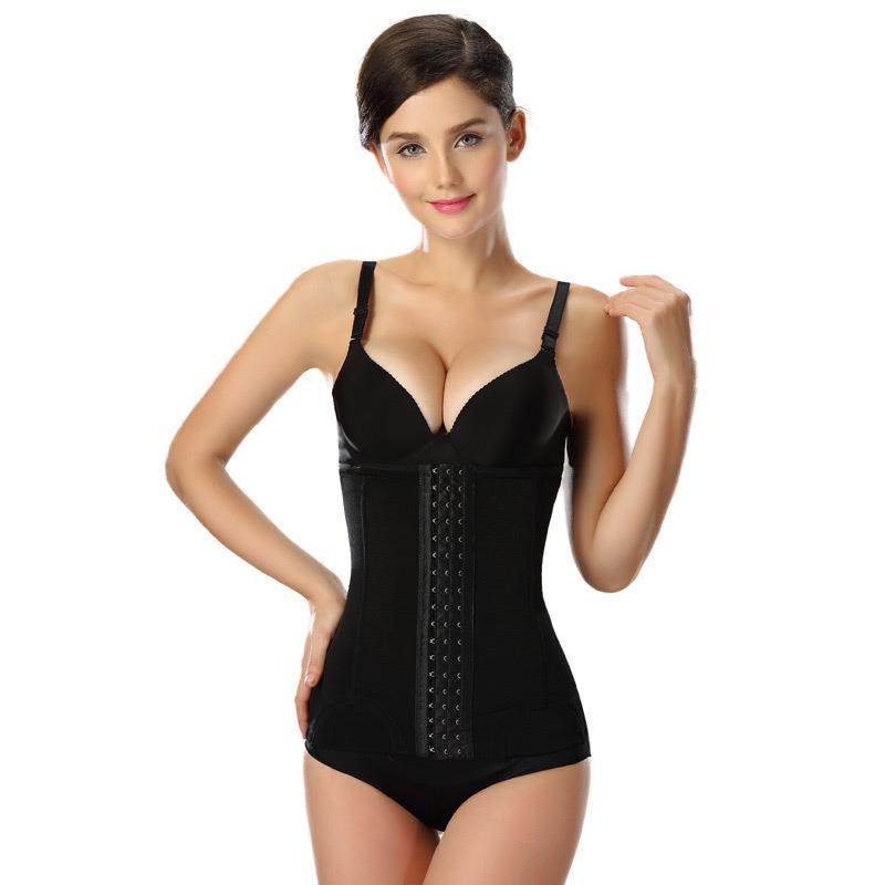 women boned girdles plus belt trainer waist partum size - 图3