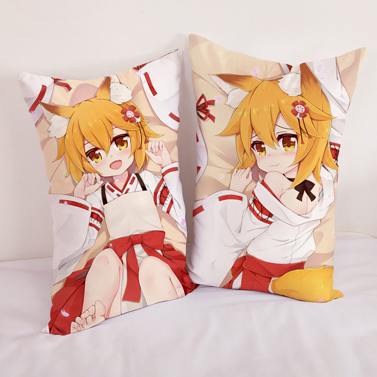 贤惠幼妻仙狐小姐动漫周边二次元宅男靠枕抱枕午睡枕腰枕枕头枕套