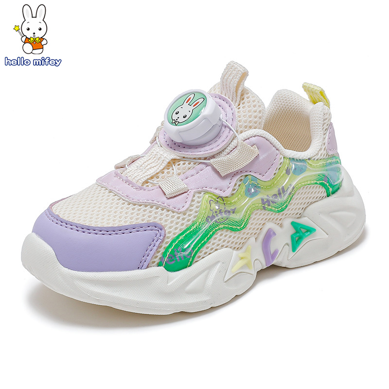 班纳米菲春秋款宝宝鞋子2-6岁5女童儿童透气运动鞋小童春季网面鞋