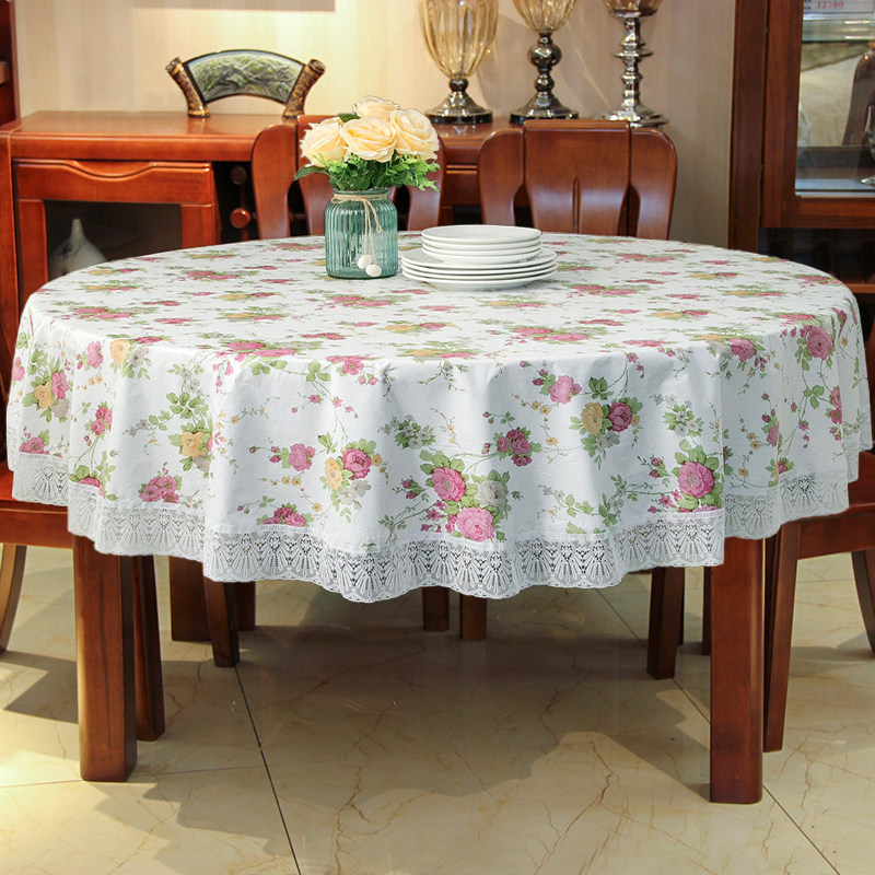 圆桌桌布防水防油免洗防烫塑料家用PVC饭店餐桌垫酒店大圆形台布,淘宝优惠券,粉丝福利购,淘宝优惠卷