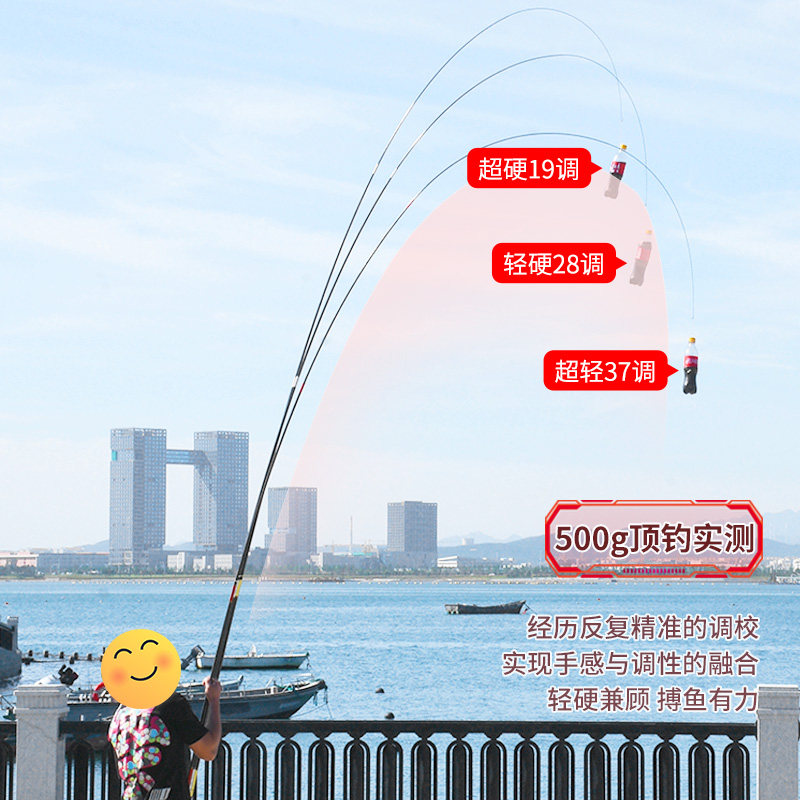 鲁滨逊超轻超细37调鲫鱼竿超硬28调轻便鲫杆19调溪流台钓手杆鱼杆,淘宝优惠券,粉丝福利购,淘宝优惠卷