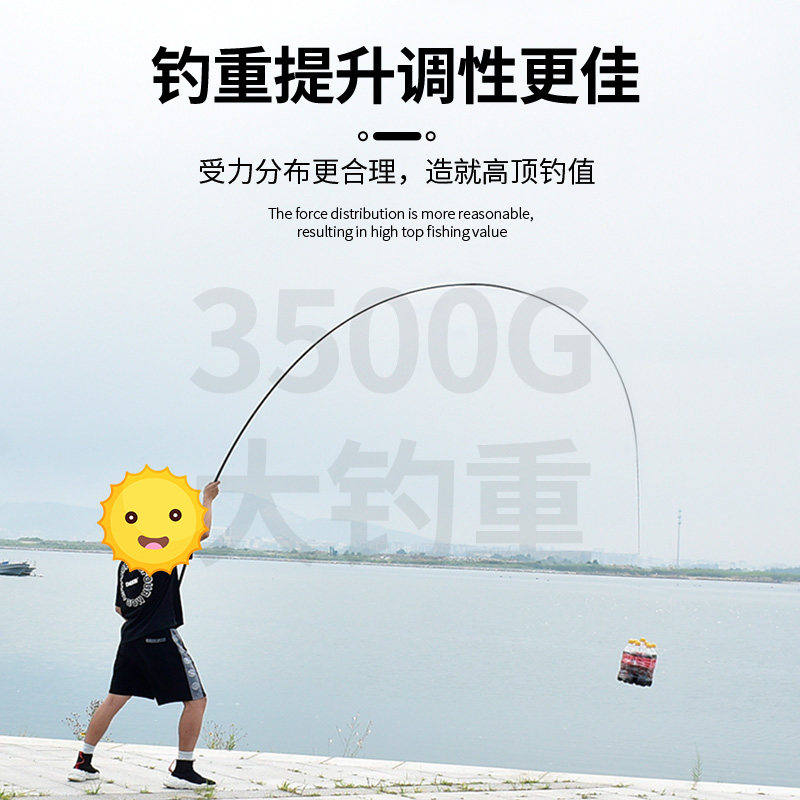 鲁滨逊综合竿5H28调轻硬碳素台钓竿野鲫鲤全能钓鱼竿手杆极影,淘宝优惠券,粉丝福利购,淘宝优惠卷