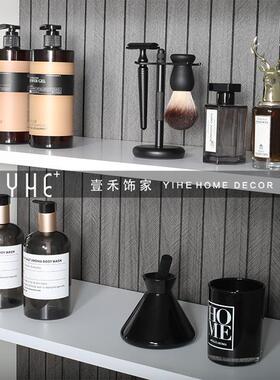 样板房卫生间镜柜软装摆件件组合