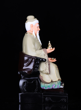 药王菩萨佛像神医华佗药王孙思邈像树脂居家供奉保平安摆件新品