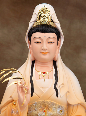 娑婆三圣佛像全堂佛摆件观世音地藏王菩萨释迦牟尼佛大肚弥勒新品