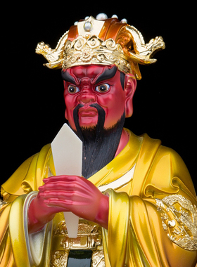 广济龙王树脂神像五台山龙五爷财神爷佛像圣丰现代家居工艺品摆件