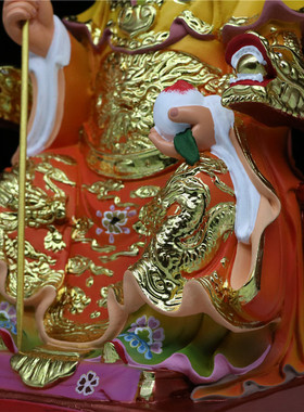 包邮无生老母神像无极老母梨山圣母泰山奶奶佛像供奉树脂桌面摆件