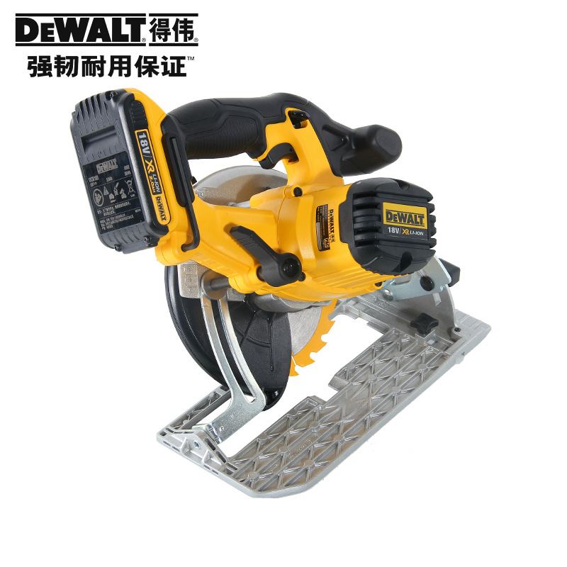 得伟(DEWALT)18V锂电充电木工圆锯电锯无线电圆锯DCS391M2/N - 图0