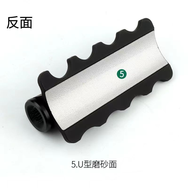 皮头修理器台球杆皮头打磨器多功能皮头修理工具九球杆五合一削型-图0