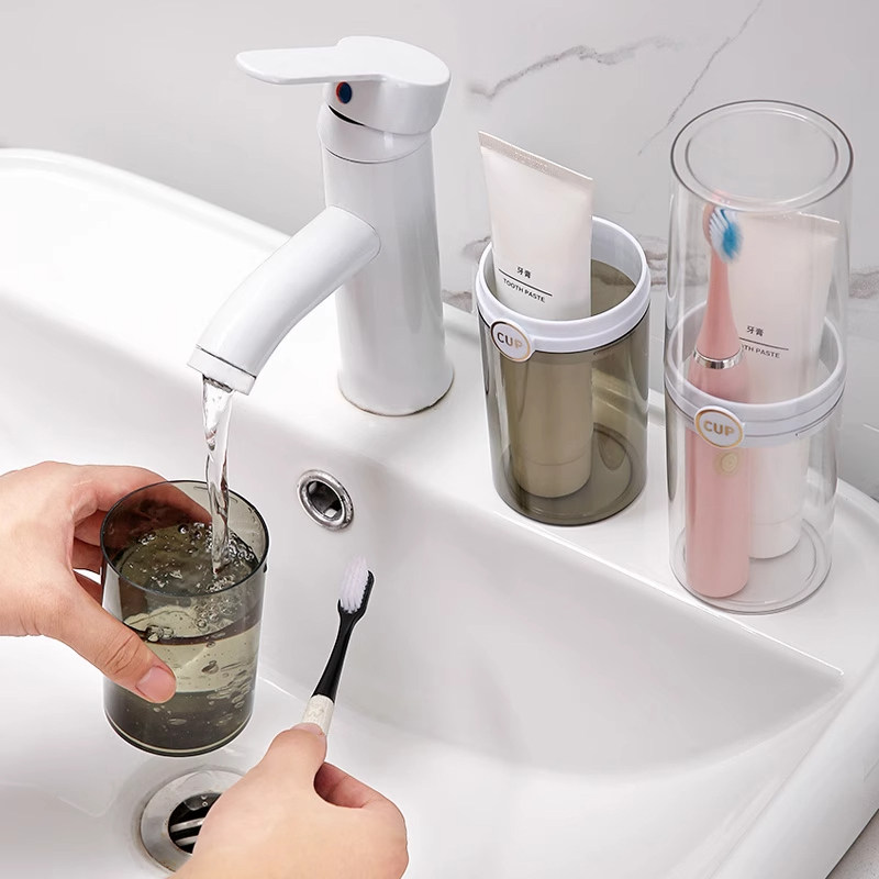 旅行洗漱杯刷牙漱口杯家用杯子便携式情侣款ins牙刷盒旅行便携式,淘宝优惠券,粉丝福利购,淘宝优惠卷