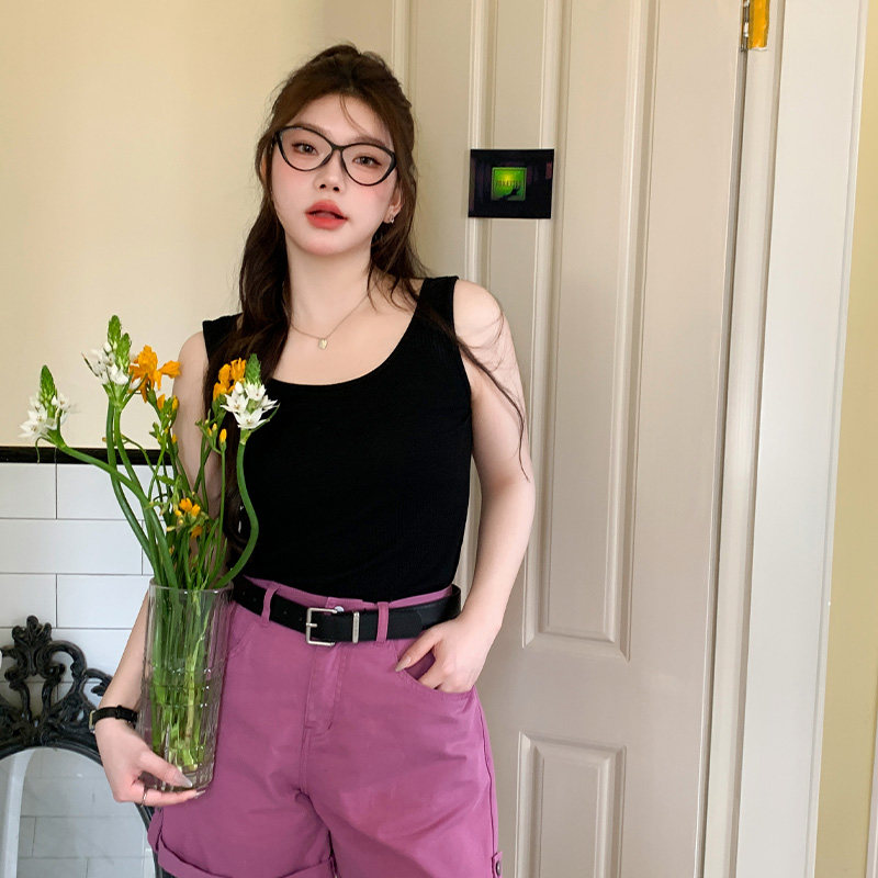 YUZI鱼子背心吊带内衣大码女装微胖mm妹显瘦遮肉200斤亲肤舒适,淘宝优惠券,粉丝福利购,淘宝优惠卷