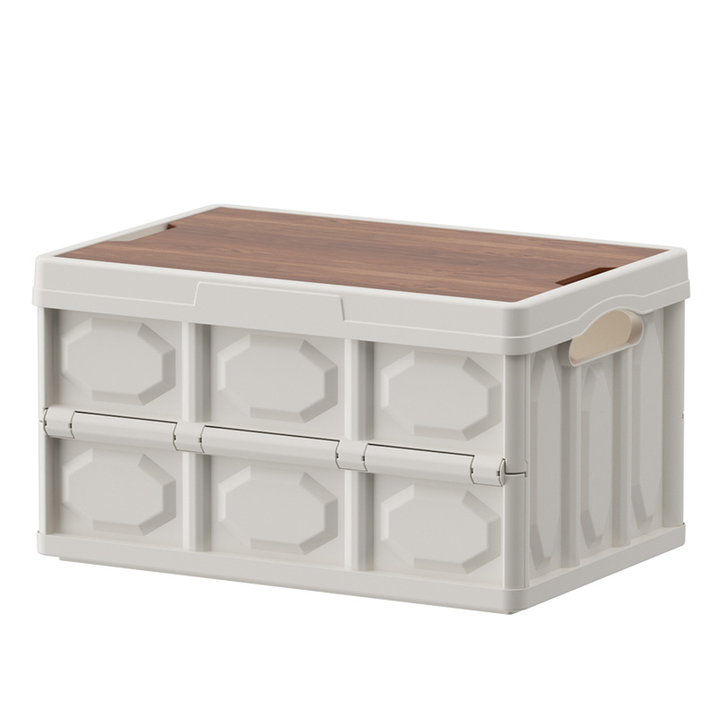 户外露营收纳箱折叠箱野营野餐储物整理箱汽车车载后备箱露营箱子 - 图3