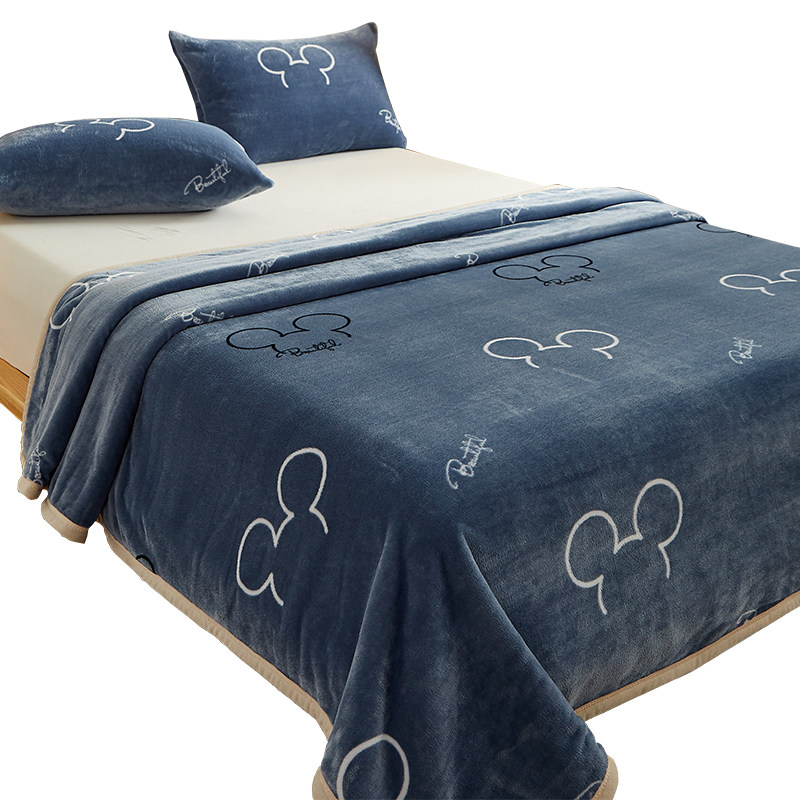  花舍休闲毯/毛毯/绒毯